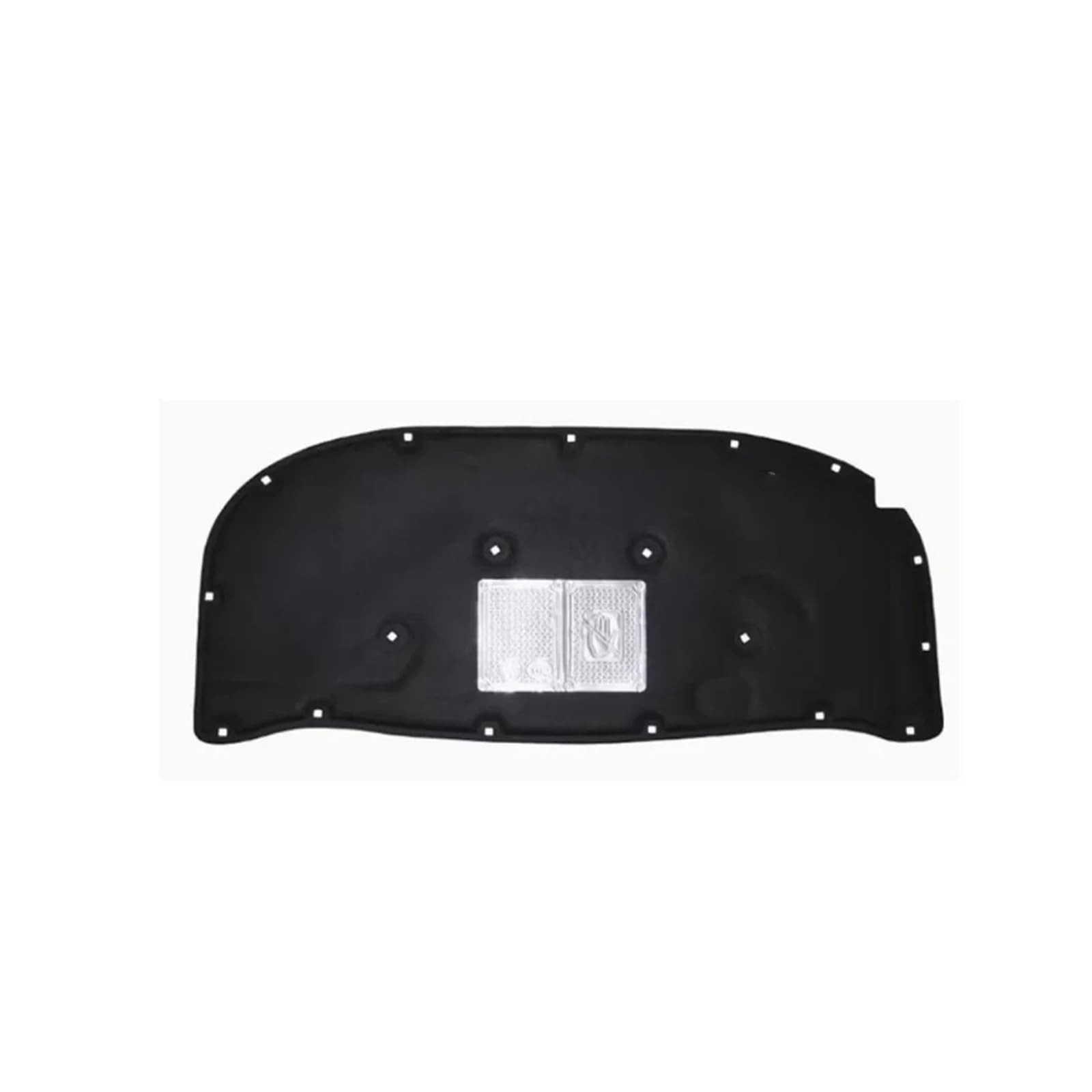 Waleqw One Color For For A6 For C5 4B 1998~2004 1999 2000 Insulation Liner Cotton Pad Soundproof Thermal Heat Mat Accessories Hood Engine Cover Engine Heat Insulation Pad(B)