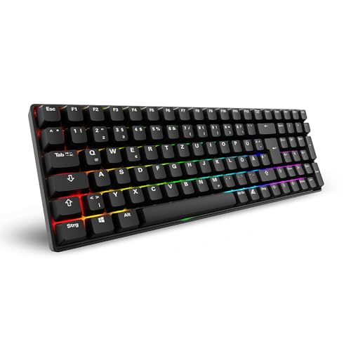 Sharkoon SGK50 S2 PBT Noir, RGB, Gateron GPRO Jaune