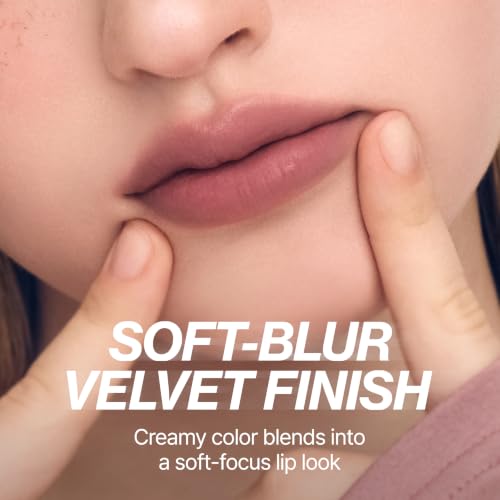Image of Peripera Ink The Velvet Lip Tint | Highly Pigmented, Longwear & Weightless Lip Tint | Smudge-Proof, Buildable Color for Lips & Cheeks | K-Beauty Makeup, Safe for Sensitive Lips (050 CREAMY NUDE)