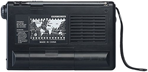 auvisio Weltradio: Analoger 20-Band-Weltempfänger mit FM, MW und 18x KW (Kurzwellenempfänger, Radio Weltempfänger, Batteriebetriebenes)