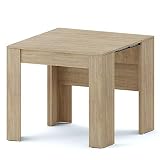 Rozciągany stół konsolowy Oslo Plus Do 3 Metrów, Stół 14 Miejsc, Wielofunkcyjny Nowoczesny i elegancki design, Konsola Do Domu I Biura, 78 x 51 x 90 cm, Kolor Dębu