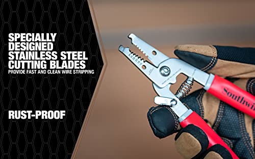 Southwire - 58278240 Tools & Equipment S1626Str Compact Solid And Stranded Wire Stripping Tool #TOP5