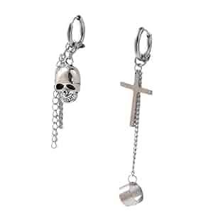 EXTRUDED CROSS DROP EARRING 十字架　ピアス ピアス クロス 十字架 ワンポイント ドロップ シルバー925