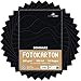 Produktbild MarpaJansen Fotokarton in Schwarz, DIN A4, 50 Bogen, 300g/m² feste Bastelpappe für Cardboard und Scrapbooking, Blauer Engel zertifiziert