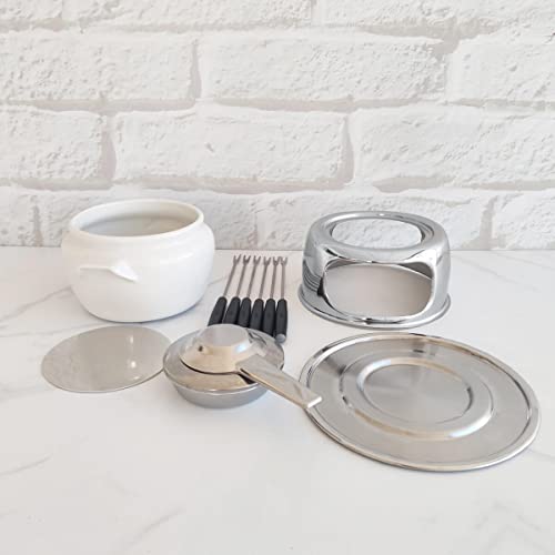 Conjunto para Fondue Provence em Cerâmica 11 Peças - Forma