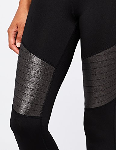 Marchio Amazon - AURIQUE Leggings Sportivi a Vita