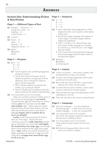 KS3 English Workbook Including Answers - Image 15