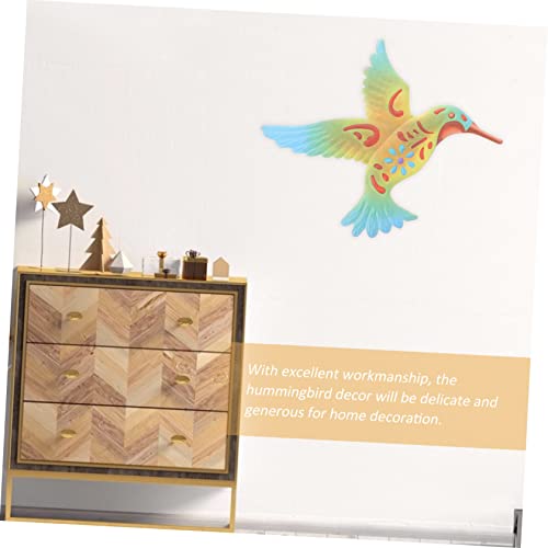 Décor de colibri chic, ornement mural robuste pour habiller un mur vide - 6