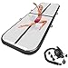 Produktbild Air Track Mat Gymnastik Aufblasbare Airtrack Tumbling Mat mit Luftpumpe Material PVC-Material für Taekwondo Gym/Yoga/Training/Kinder/Park/Home Use - Schwarz,500x100x10cm