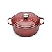 Produktbild Le Creuset Signature Gusseisen-Bräter mit Deckel, Ø 20 cm, Rund, Für alle Herdarten und Induktion geeignet, Volumen: 2,4 l, 3,092 kg, Burgundy, 21177207502430