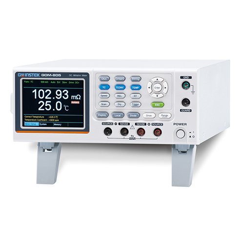 Instek GOM-804GP DC Milliohm Meter, 50 mOhm - 5 MOhm, RS-232C, USB & GPIB Interface, Handler/Scan/IO