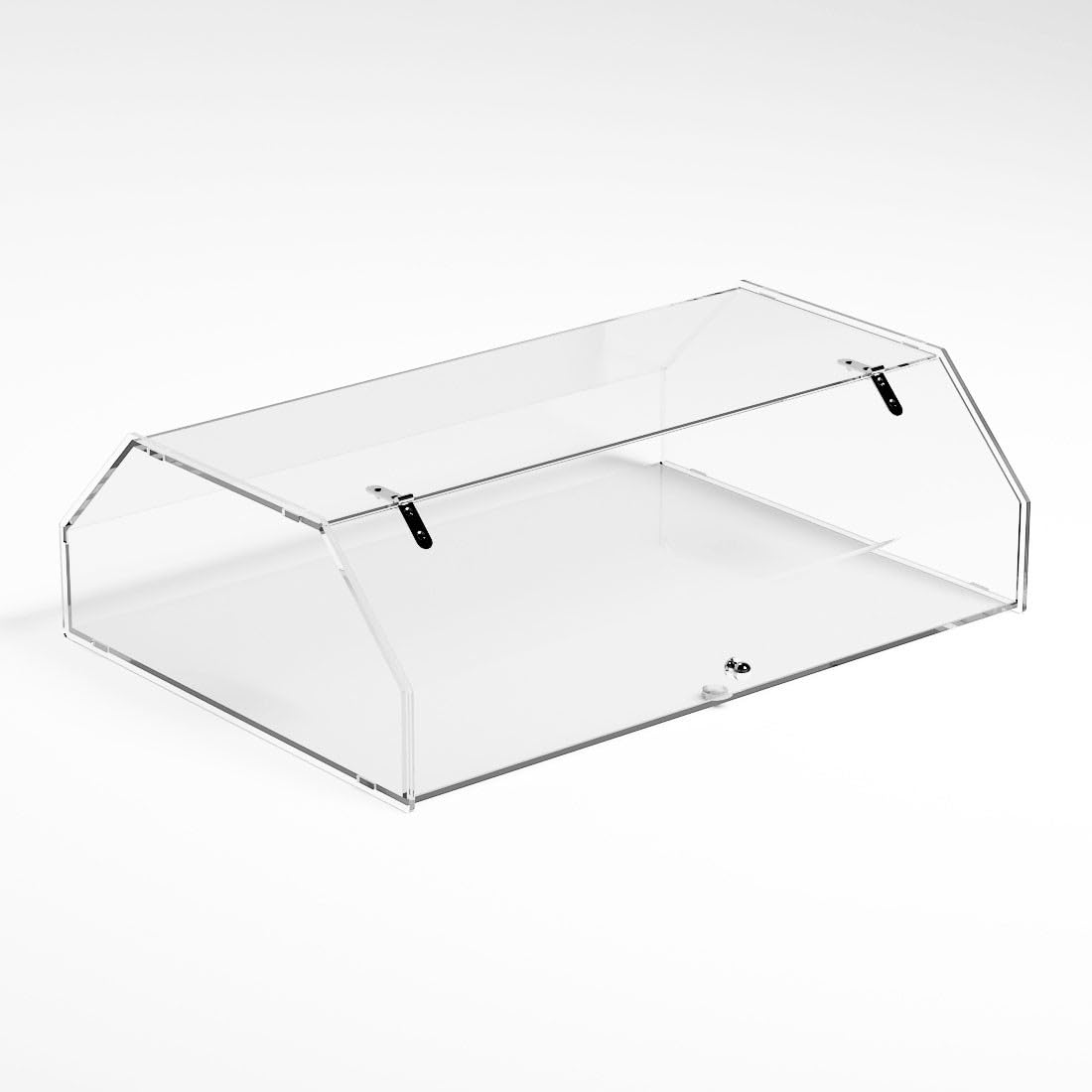 Vetrina da banco in plexiglass trasparente - Misure: 60 x 43 x H19 cm