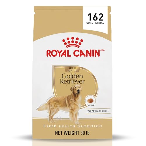 Royal Canin Golden Retriever Adult Dry Dog Food, 30 lb bag