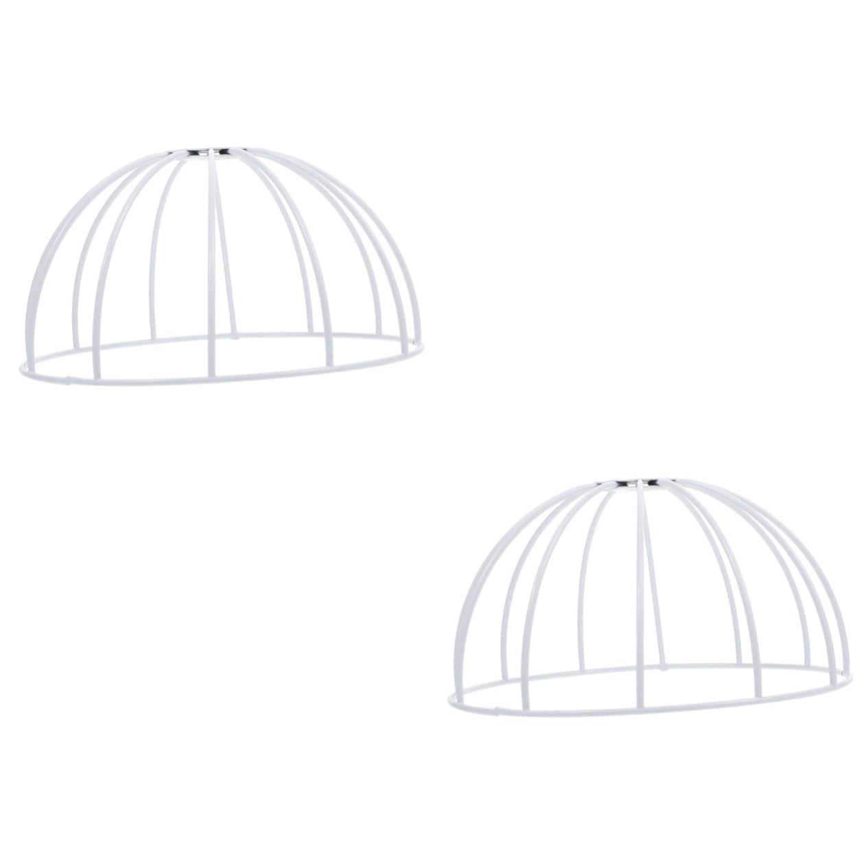 Cadre de lustre fer TOPBATHY x2 support de plafond vintage pour suspension de salon