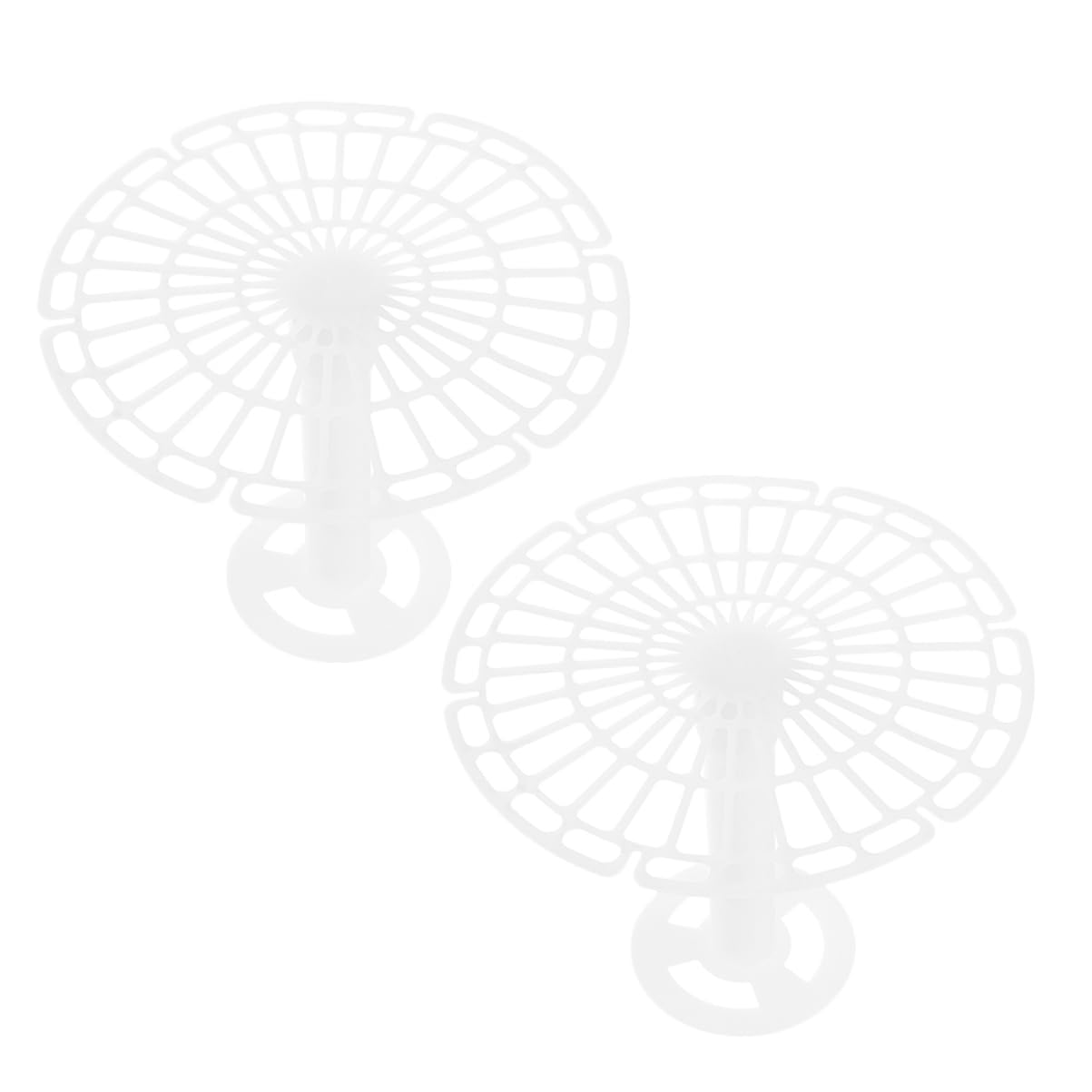 DECHOUS 2pcs Fermentation Weights with Ergonomic Handle Unique Texture Design for Wide Mouth Jars Pickle Press Tool for Canning Pickling and Food Storage