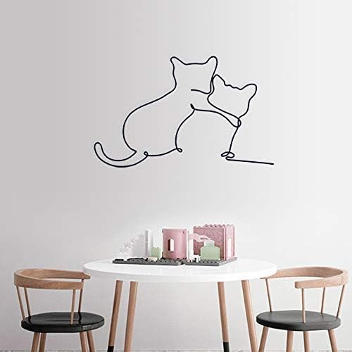 Matani Metal Dog Wall Decor | Dog Wall Art | Metal Wall Art | Minimalist Room & Living Room Wall Décor (Sleeping Labrador) (Hug)