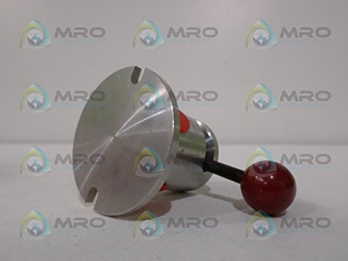 BIMBA 4MV8 0.14 CV Flow Rate, 0-150 PSI AIR Pressure Range, 1/8 NPT Ports, 4 Way Directional Control, Ball Handle, DISC AIR Valve, Manual