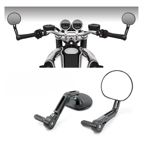 Espejo retrovisor moto universal aluminio CNC Scrambler Pure 3