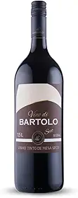 Vinho Garibaldi Di Bartolo Tinto Seco 1,5L, Vinho De Mesa Tinto Seco, Vermelho, Estruturado E Equilibrado, Notas De Framboesa E Frutas Vermelhas, Expressão Autêntica de Força E Tradição, Denominação De Origem Serra Gaúcha