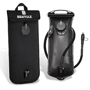 Vessie d’hydratation 2L AVEC POCHE ISOLANTE, poche à eau sans BPA, sac d’hydratation extérieur système d’hydratation pour sac à dos d’hydratation pour la course, la randonnée, le vélo, le camping