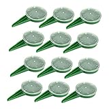 YARNOW 12 Stück Sämann gartenwerkzeuge Gartenarbeit pflanzgefäß pflanzplane anpflanzen Spreizer drinnen Spender Kunststoff-Sämaschine Streugerät Aussaat Sämaschine Plastik Light Green