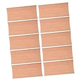 INOOMP Accesorios para Humidores 10 Láminas de Madera Española Astillas y Tiras de Madera para Cajas de Cigarros el Aroma Perfectos para Almacenamiento de Cigarros