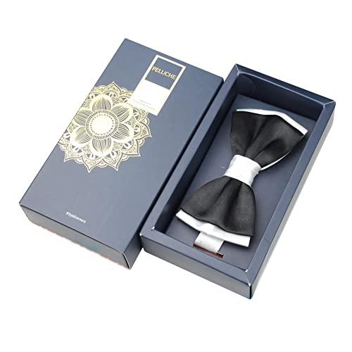 Image of PELUCHE Premium Black Bow tie for Men