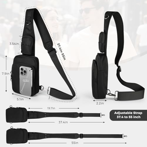VADOO Anti-Theft Sling Bag