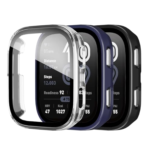 Coque Amazfit Bip 6 antichoc et film verre trempé rigide - 3 Pièces