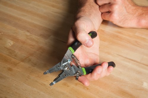 Greenlee 1955-SS Stainless Steel Wire Stripper for 10-18 AWG Solid and 12-20 AWG Stranded, Heavy-Duty Stripper, Cutter, and Crimper Tool by Greenlee - Image 8