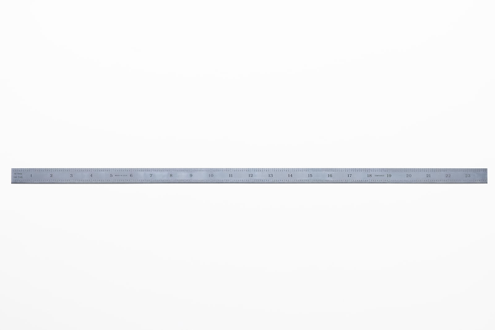 PEC Tools 12"/300mm Steel Rule, Slim & Flexible, Made in USA — Amazon image 9