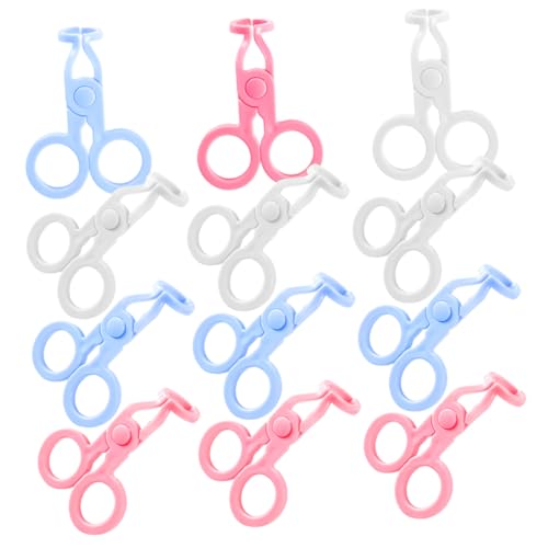 TOVINANNA 12pezzi Pinzette Per Lenti Contatto Dispositivo Di Rimozione Clip Portatili Per Lenti Contatto Strumento Apri-palpebre Per Facile Utilizzo e Pulizia