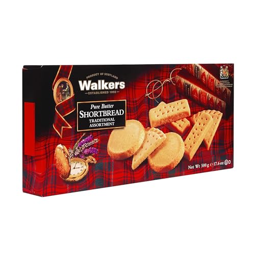 Walker’s All-Butter Shortbread Traditional Assortment - 17 Assorted Cookies Per