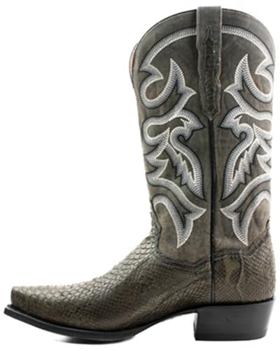 Dan Post Men's Exotic Python Western Boot Snip Toe - Dp802863