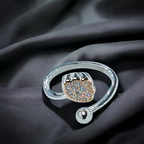 925 Sterling Silver Leaf Finger Ring