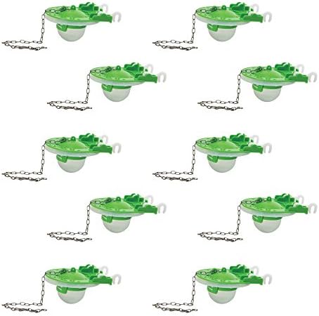 (10-Pack) Elba Adjustable Toilet Flapper - 3-Inch - Fits Great Majority of Models, Adjusts to the Correct Water Level (Contractor's Choice - 10 Units)