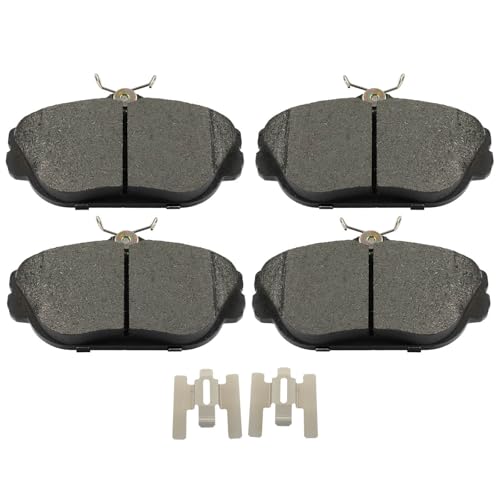 Image of cciyu D601 Brake Pads w /Hardware Front Disc Brake Pad Set | Fit For Ford For Taurus,For Windstar,For Lincoln For Continental,For Mercury For Sable