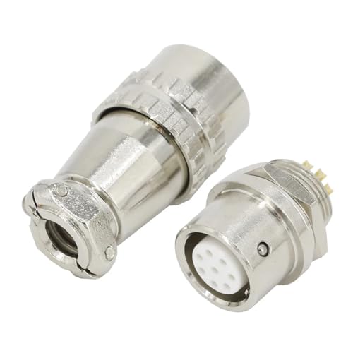 Conector Aviación 5 Sets 12mm Reverse XS12-2.3.4.5.6.7.8 miniatura 4