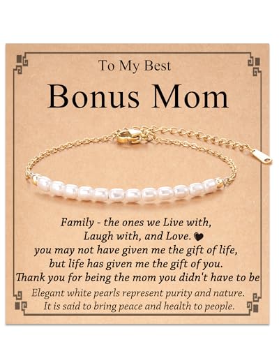 Tarsus Bonus Mom Gifts Bracelet, Jewelry Gifts for...