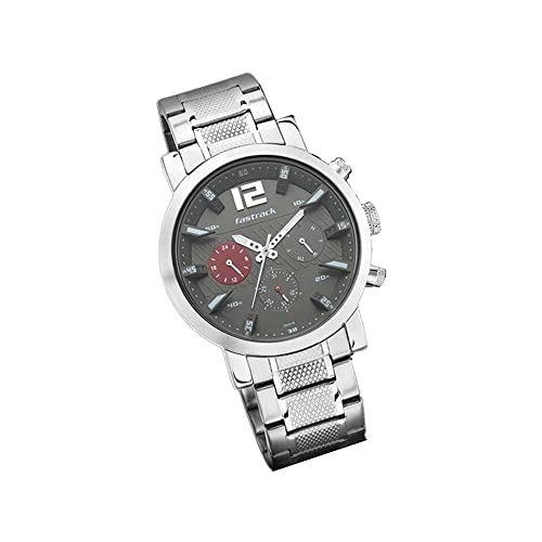 Image of Fastrack Fastfit Analog Gray Dial Men's Watch-3227SM01 /NP3227SM01