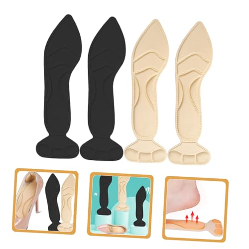 2 pares de plantillas acolchadas para tacones altos mujer miniatura 7