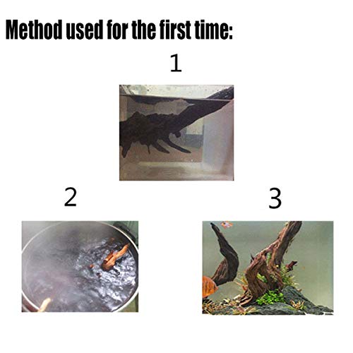 Tfwadmx Natural Driftwood For Aquarium, 4 Pcs Wood Aquarium Decorations Fish Tank Log Reptile Tree Branches #TOP4