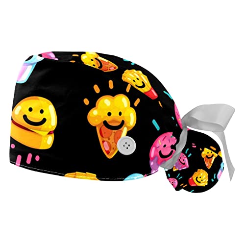 Casquettes de travail ajustables JDEZ pour maintenir les cheveux longs