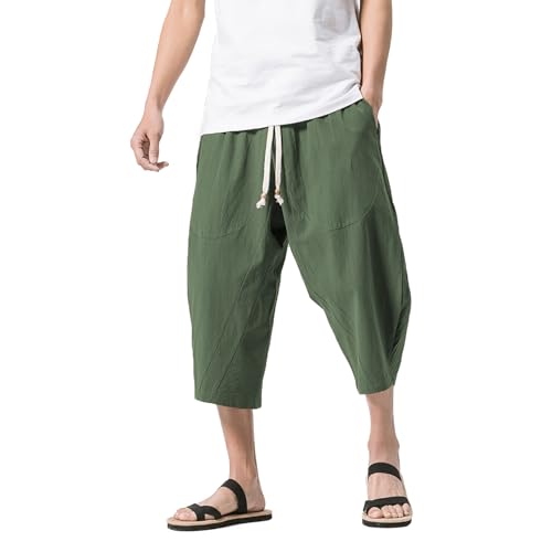 YFFUSHI] サルエルパンツ メンズ 夏 大きいサイズ 男女 ゆったり M-5XL