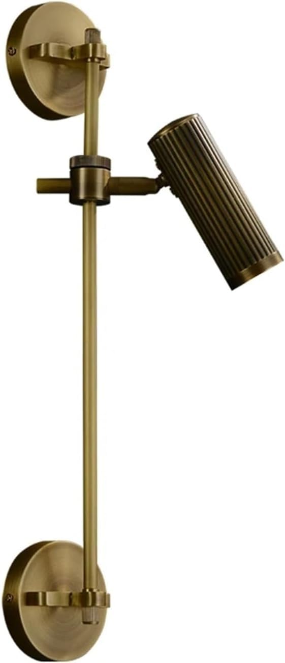 Cwcqgh Light Copper Retro Designer Wall Luxurious Living Room Tv Background Bedside Wall Lamp,A