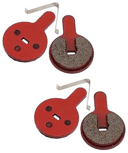 Yurefax Pastillas de Freno for Patinete eléctrico, 2 Pares, Pastillas de Freno de Disco de Repuesto, for Patinete eléctrico Kugoo G2 Pro BOLI BB8 Novela YINXING BOLIDS Pastillas de Freno para Scooter