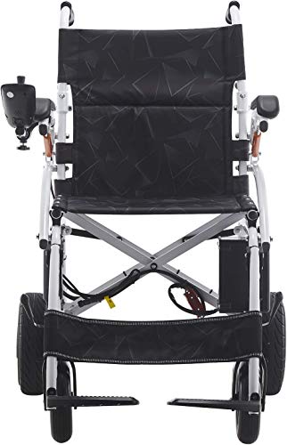 Thrive Mobility Fold And Travel Electric Wheelchairs For Adults Elderly Lightweight Power Wheel Chair Motorized (White Ultra Light, 17 Inches Seat Width) #TOP3
