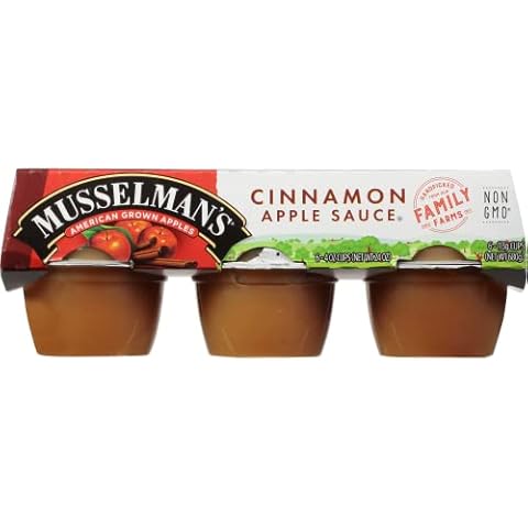 Musselmans Cinnamon Apple Sauce, 4 Ounce - 18 per pack -- 1 each. Cover