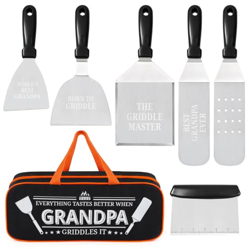 Personalized Engraved Griddle Spatula Set