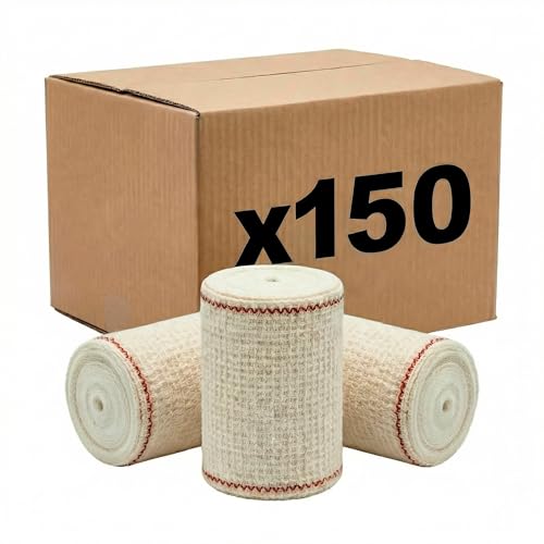 Bande de crepe medicale 5 cm x 4 m pour recharger les trousses de premiers secours